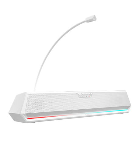 Edifier 7.1 Surround Gaming Speaker | G1500 BAR | Bluetooth | White | Wireless connection