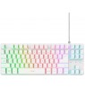 Keyboard TKL Trust GXT 833W Thado White