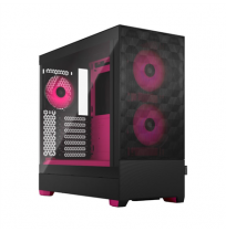 Fractal Design | Pop Air RGB | Side window | Magenta Core TG Clear Tint | ATX, mATX, Mini ITX | ATX