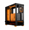 Fractal Design | Pop Air RGB | Side window | Orange Core TG Clear Tint | ATX