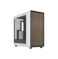 Fractal Design Computer Case | North XL | Chalk White TG Clear | ATX