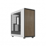 Fractal Design Computer Case | North XL | ATX | Chalk White TG Clear