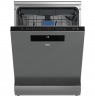 BEKO Dishwasher | DEN48530X | Freestanding | Width 60 cm | Number of place settings 15 | Number of programs 8 | Energy efficienc