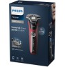 Philips SHAVER Series 5000 S5883/10 men's shaver Rotation shaver Trimmer Black, Red