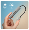 AXAGON ALU STRIP USB-C 4 port hub | HUE-STC