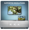 AXAGON USB-C 10Gbps DUAL 4K DISPLAY 7in1 hub | HMC-CUB83X2