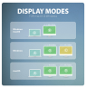 AXAGON USB-C 10Gbps DUAL 4K DISPLAY 7in1 hub | HMC-CUB83X2