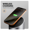 AXAGON USB-C 10Gbps Wireless Charging 9in1 hub | HMC-WL9