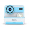 FLASH BLUE INSTANT CAMERA WITH THERMAL PRINTER FOR CHILDREN