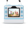 FLASH BLUE INSTANT CAMERA WITH THERMAL PRINTER FOR CHILDREN