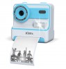 FLASH BLUE INSTANT CAMERA WITH THERMAL PRINTER FOR CHILDREN