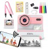 FLASH PINK  INSTANT CAMERA WITH THERMAL PRINTER FOR CHILDREN