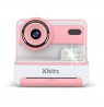 FLASH PINK  INSTANT CAMERA WITH THERMAL PRINTER FOR CHILDREN
