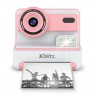 FLASH PINK  INSTANT CAMERA WITH THERMAL PRINTER FOR CHILDREN