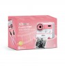FLASH PINK  INSTANT CAMERA WITH THERMAL PRINTER FOR CHILDREN
