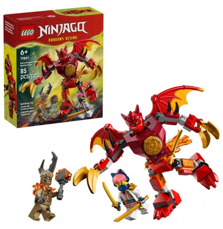LEGO NINJAGO 71851 Kai’s Dragon Mech Battle Pack