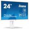 iiyama ProLite XUB2492HSU-W6 Monitorius 24'' IPS FHD 1920x1080 0.4 ms 250 cd/m2 100 Hz, Balta (SPEC)