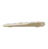 Asus Marshmallow KW100 | Keyboard | Wireless | US International | Oat Milk | Bluetooth