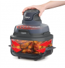 NINJA | 4-in-1 Portable Glass Air Fryer | FN101EUGY Crispi | Power 1700 W | Capacity 3.8 L | Blue/Black