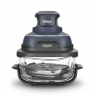 NINJA | 4-in-1 Portable Glass Air Fryer | FN101EUGY Crispi | Power 1700 W | Capacity 3.8 L | Blue/Black