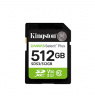 Kingston Canvas Select Plus | 512 GB | SD | Flash memory class Class 10, UHS-I, U1/U3, Video Class 10/30