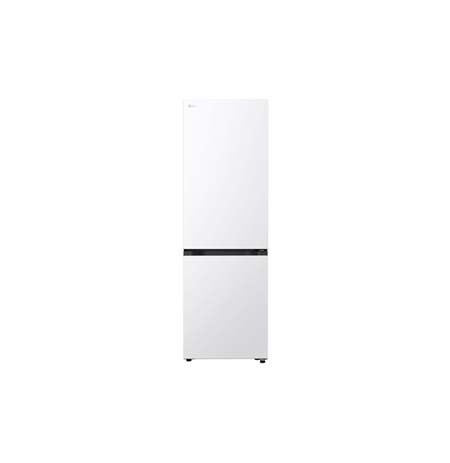 LG Refrigerator | GBBSJ10ESW | Energy efficiency class E | Free standing | Combi | Height 186 cm | Fridge net capacity 220 L | F