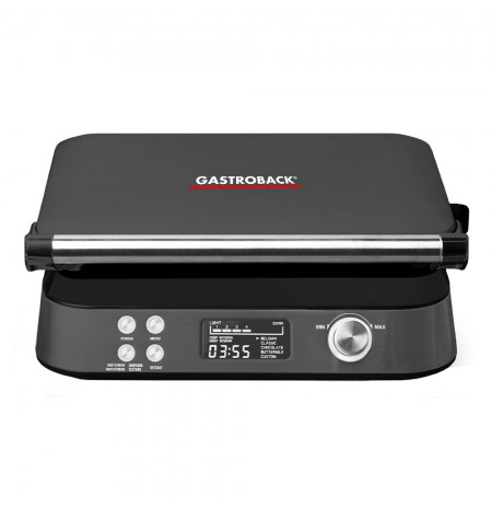 Gastroback 42449 Waffle Maker Advanced Control Black Edition