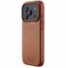 Leather case do iPhone 17 Pro Tan Mujjo