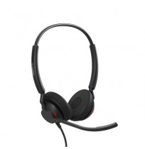Jabra Engage 40 MS Stereo Inline Link Laidinės ausinės, USB-C/USB-A, Juoda