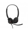 Jabra Engage 40 MS Stereo Inline Link Laidinės ausinės, USB-C/USB-A, Juoda
