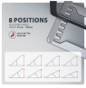 AXAGON STND-LAG stand for laptops and tablets | Adjustable Height
