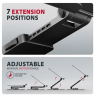 AXAGON STND-LRB stand with 360° rotation for laptops and tablets | Adjustable Height