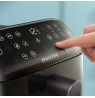 Philips Dual Basket Airfryer | NA462/70 4000 Series | Power 2750 W | Capacity 10 L | Rapid Air technology | Black