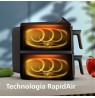 Philips 4000 series Dual Stack Airfryer Vertical Basket 10L Double Stand-alone 2750 W Hot air fryer Black