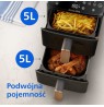 Philips 4000 series Dual Stack Airfryer Vertical Basket 10L Double Stand-alone 2750 W Hot air fryer Black