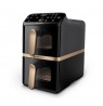 Philips 4000 series Dual Stack Airfryer Vertical Basket 10L Double Stand-alone 2750 W Hot air fryer Black