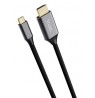 Trust 25630 cable gender changer USB-C HDMI Black, Silver
