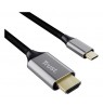 Trust 25630 cable gender changer USB-C HDMI Black, Silver
