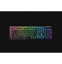 Razer BlackWidow V4 X Laidinė žaidimų klaviatūra RGB, Green Clicky Switch, US, Juoda