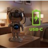 Hawk HW-STAR02 Astronaut Star Projector with Clock Ghrome Edition