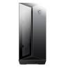 MSI MPG GUNGNIR 110R Mid Tower Gaming Computer Case Black, USB 3.2 Gen2 Type C, 4x 120mm ARGB Fan, Mystic Light Sync, 1 to 6