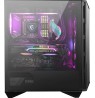 MSI MPG GUNGNIR 110R Mid Tower Gaming Computer Case Black, USB 3.2 Gen2 Type C, 4x 120mm ARGB Fan, Mystic Light Sync, 1 to 6