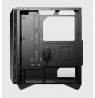 MSI MPG GUNGNIR 110R Mid Tower Gaming Computer Case Black, USB 3.2 Gen2 Type C, 4x 120mm ARGB Fan, Mystic Light Sync, 1 to 6