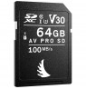 Angelbird AV Pro UHS-I 64GB V30 SDXC Memory Card