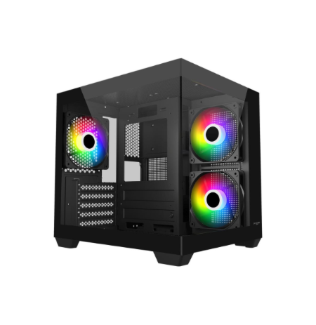 FSP Case | S140-BA | Black | Mini-ITX, uATX(M-ATX) | Power supply included No