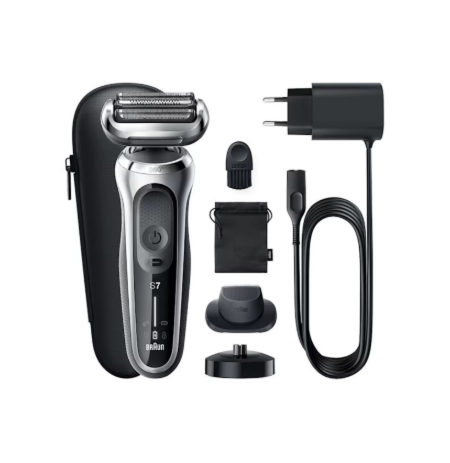 Braun | Shaver | 71-S4200cs | Operating time (max) 50 min | Wet & Dry | Silver/Black
