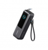 Anker Zolo Powerbank | A1695H11 | 25000 mAh | Built-In USB-C and Retractable Cable) | Grey