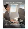 Anker Zolo Powerbank | A1695H11 | 25000 mAh | Built-In USB-C and Retractable Cable) | Grey