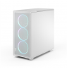 Fractal Design Case | Epoch XL | White TG RGB Clear Tint | ATX | Power supply included No