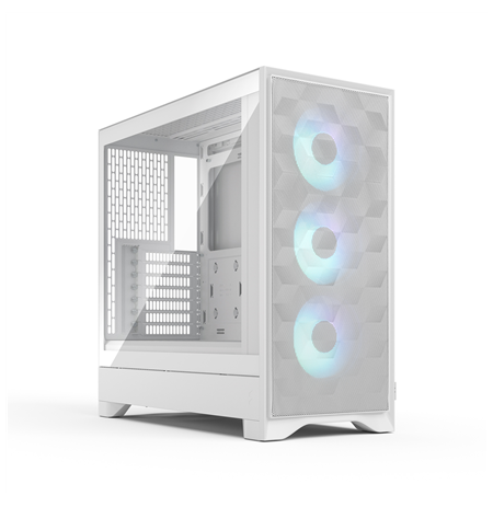 Fractal Design Case | Pop 2 Air | White TG RGB | ATX | Power supply included No